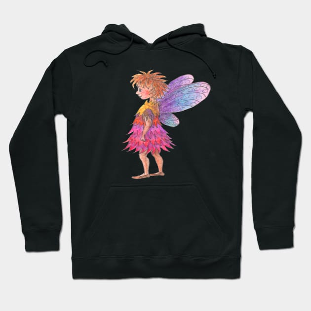 Fairy Gemima looking for trouble - as usual Hoodie by SusanAlisonArt